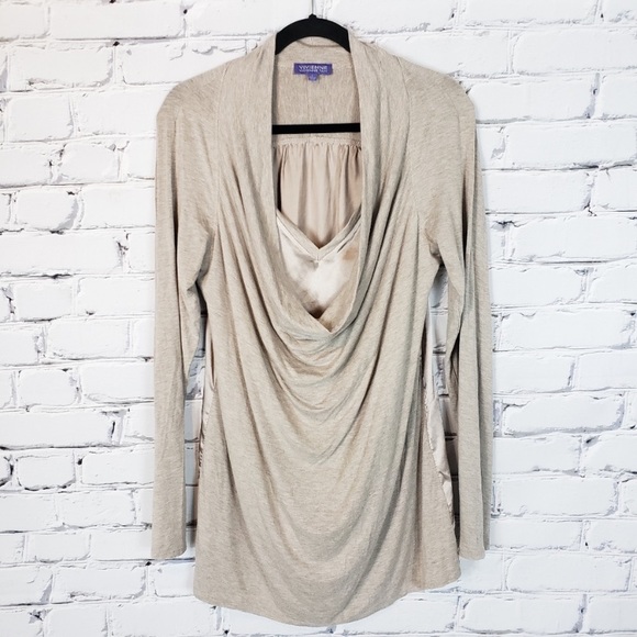 Vivienne Tam Jersey Layered Top - Picture 1 of 5